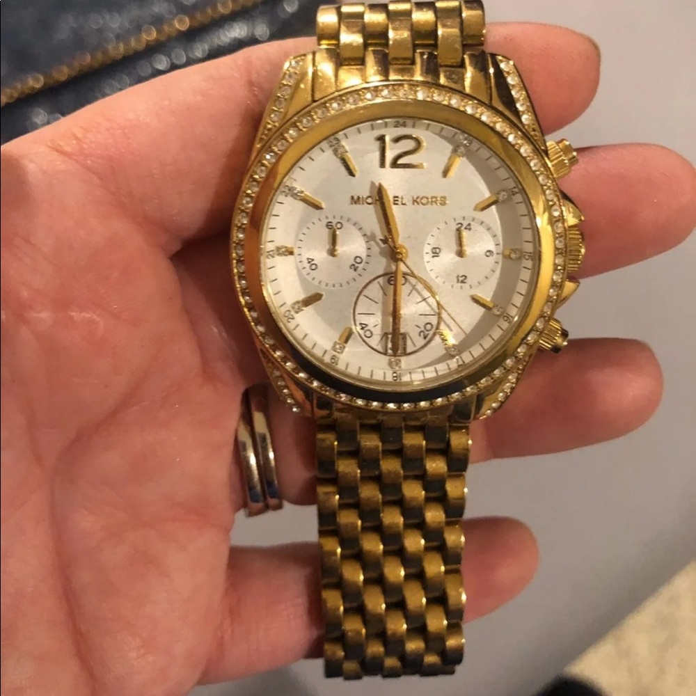 Gold watch